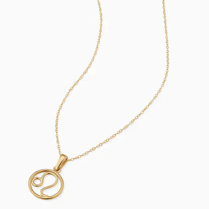 Zodiac sign necklace